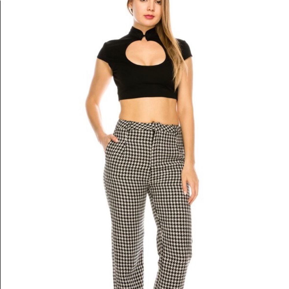Black Oriental Top